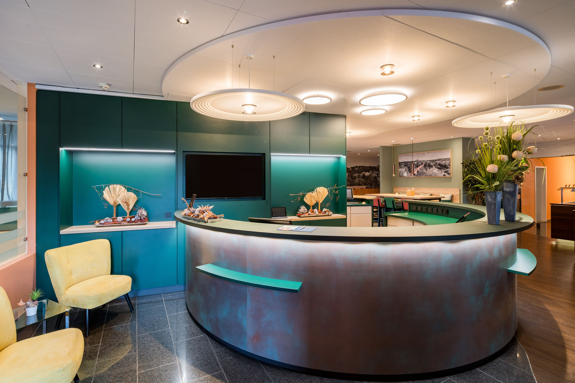 Rezeption im Best Western Hotel Wetzlar